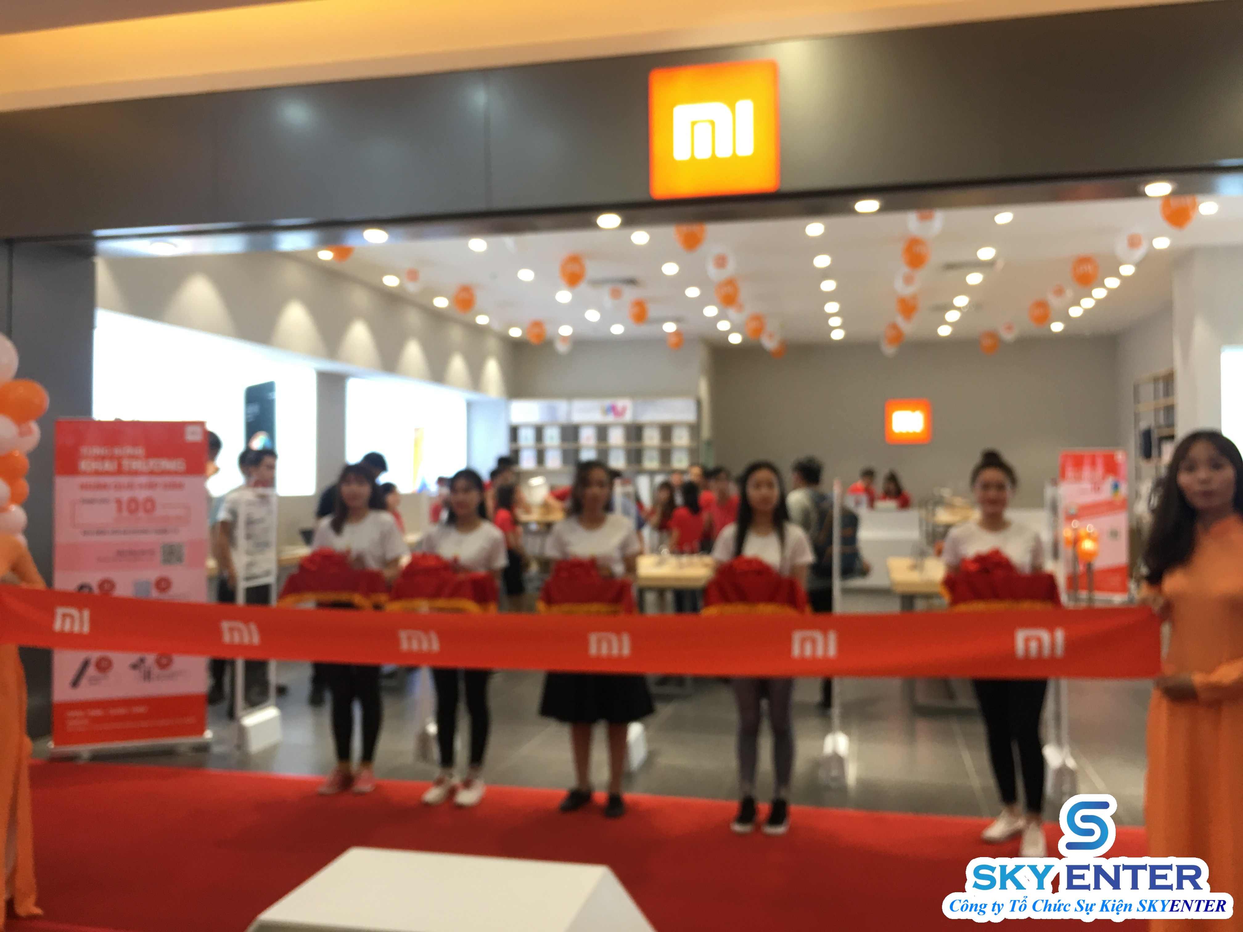 tổ chức sự kiện khai trương cửa hàng xiaomi